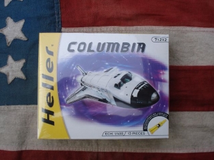 Heller 49726  Space shuttle Colombia 1:400